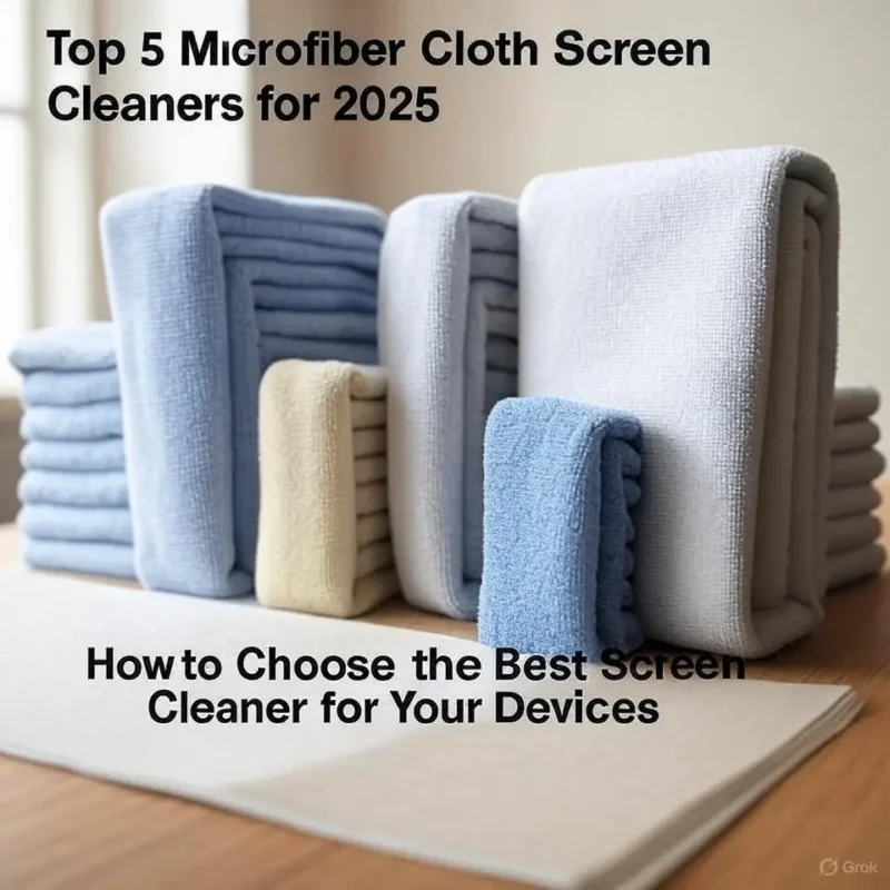 Microfiber Cloth Screen Cleaner